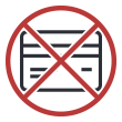 icon of form with red x over it