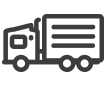 icon of refrigerator truck