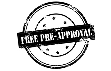 free pre approval illustration in black